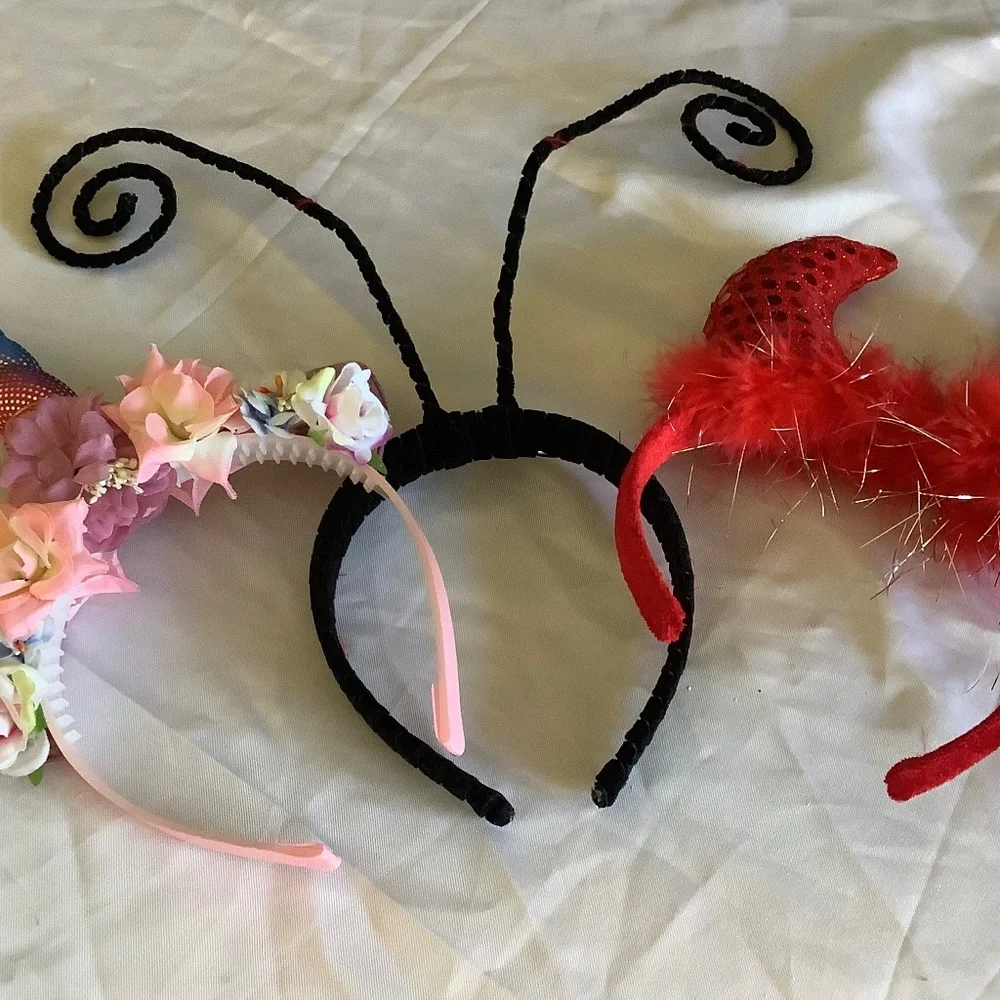 Set of 3 Halloween costume headbands